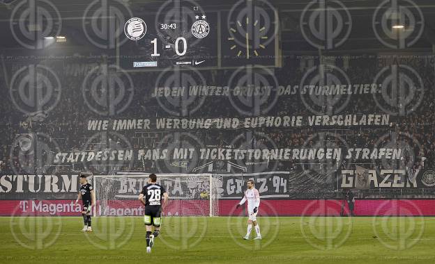 Cup SK Sturm vs. FK Austria Wien (2:0) am 02.02.2024