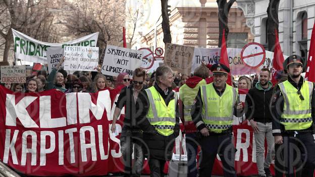 Protestdemo fürs Klima - Graz