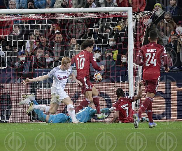 Champions League FC Salzburg vs. Bayern München (1:1) am 16.02.