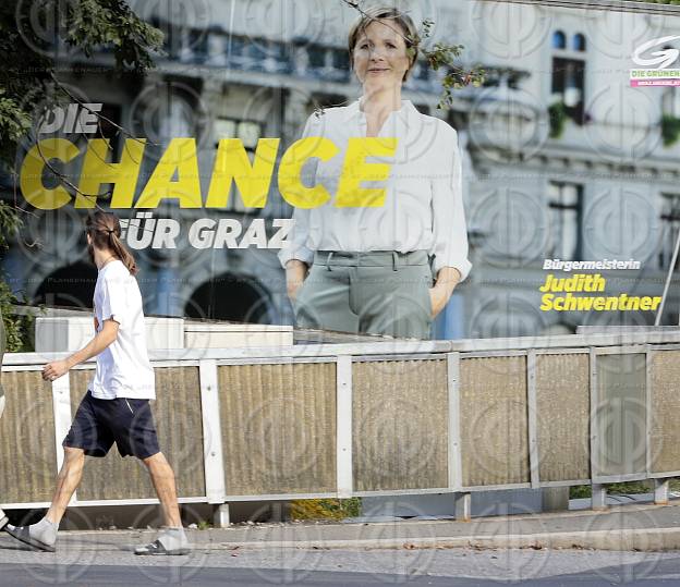 GR-Wahl 2021 Graz - Wahlplakate