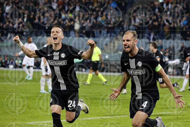 Conference League SK Sturm vs. Slovan Bratislava (4:1) am 15.02.