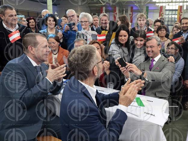 Neujahrstreffen der FPÖ in Oberwart