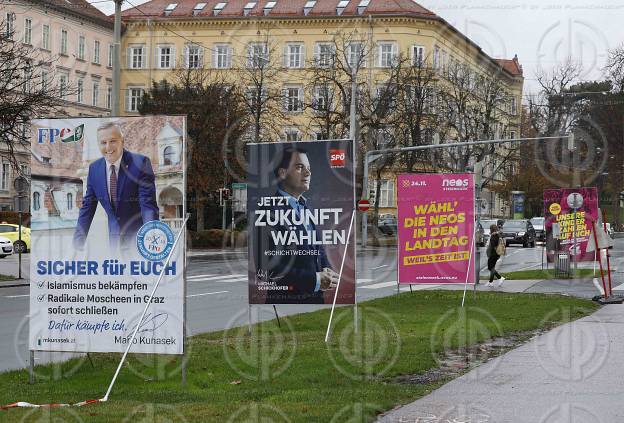 LTWahl19 Steiermark - Wahlplakate