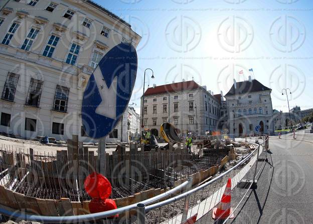 Mauern am Ballhausplatz