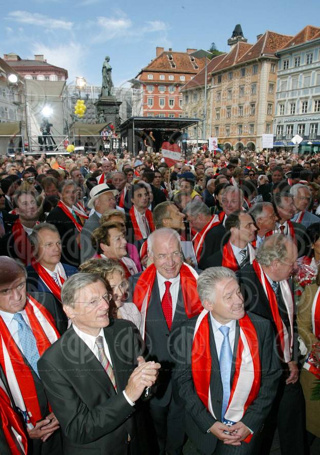 Wahl 2006 - ÖVP Wahlkampfauftakt in Graz