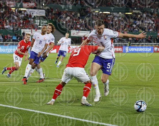 EQ Österreich vs. Belgien (2:3) am 13.10.2023