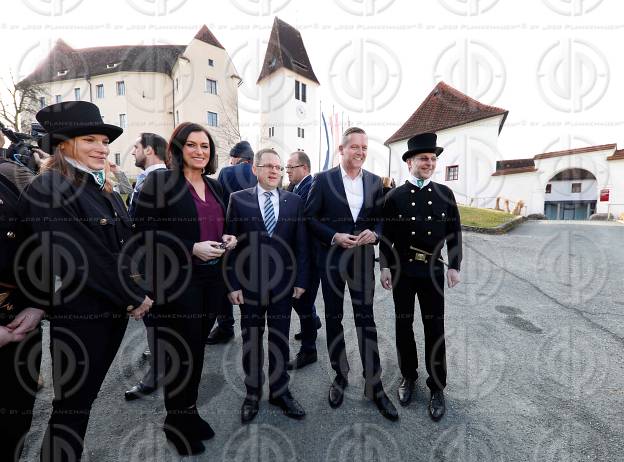 Regierungsklausur im Schloss Seggau/Stmk.