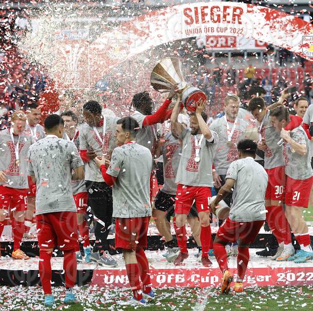 Cup Finale Red Bull Salzburg vs. SV Ried (3:0) am 01.05.2022