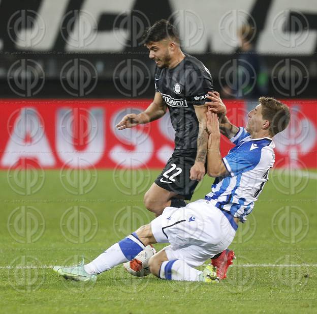 UEL-Gruppe B SK Sturm vs. Real Sociedad (0:1) am 21.10.2021