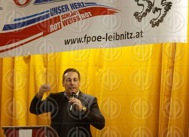 Buergerstammtisch in Spielfeld mit HC Strache