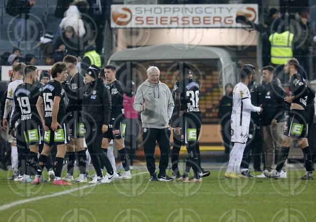 SK Sturm vs. SCR Altach (1:0) am 10.12.2023