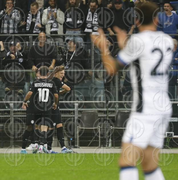 EL SK Sturm vs. Atalanta Bergamo (2:2) am 26.10.2023