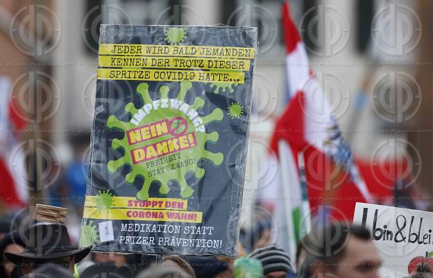 Demo Keine Impfplicht in Graz am 12.12.2021