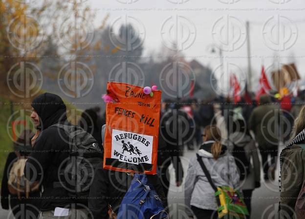 Antifa-Demo und Gegendemo in Spielfeld und Umgebung