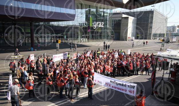 GPA-DJP-Protestversammlung Steiermark