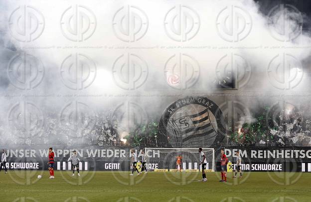 SK Sturm vs. Rapid Wien (1:0) am 10.02.2023