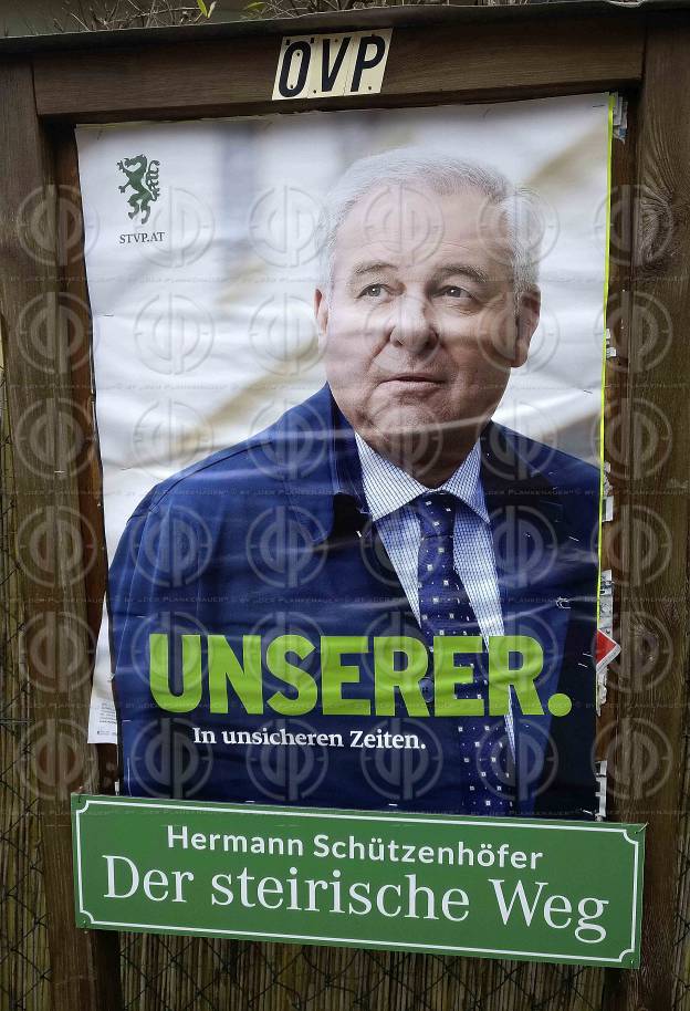 LTWahl19 Steiermark - Wahlplakate