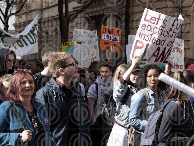 Protestdemo fürs Klima - Graz