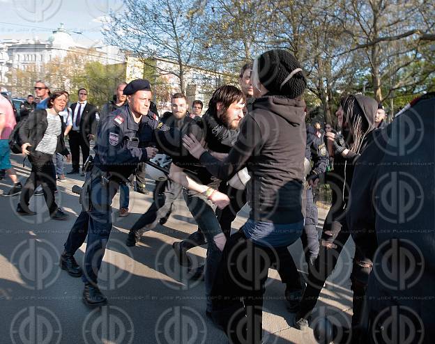 PEGIDA Demo und Gegendemo NO PEGIDA