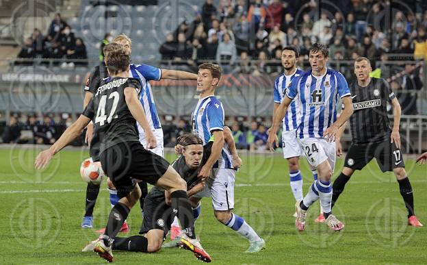 UEL-Gruppe B SK Sturm vs. Real Sociedad (0:1) am 21.10.2021