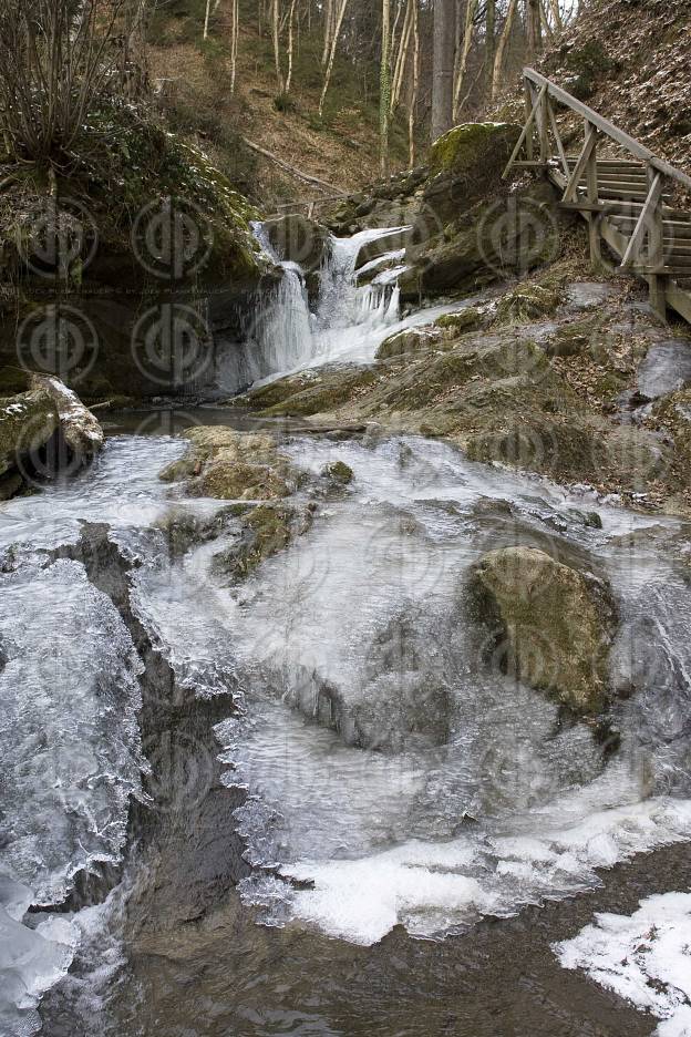 Rettenbachklamm im Winter