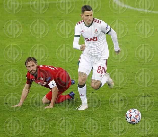 CL FC Red Bull Salzburg vs. Lokomotive Moskau (2:2) am 21.10.202