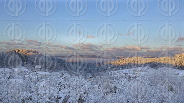 Winterstimmung im Grazer Becken