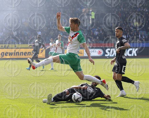 SK Sturm vs. Rapid Wien (2:1) am 17.04.2022