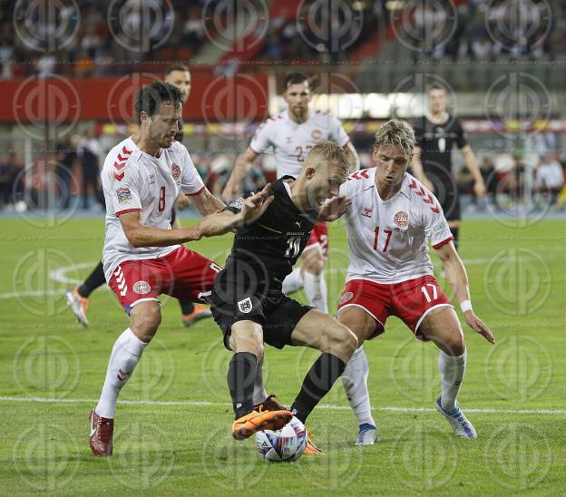 UNL Österreich vs. Dänemark (1:2) am 06.06.2022