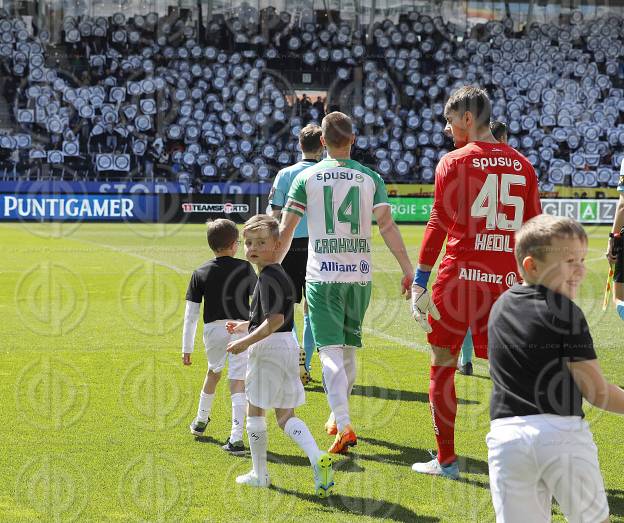 SK Sturm vs. Rapid Wien (2:1) am 17.04.2022