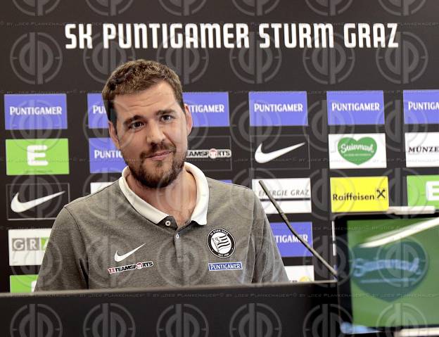 SK Sturm Pressekonferenz am 21.07.2022