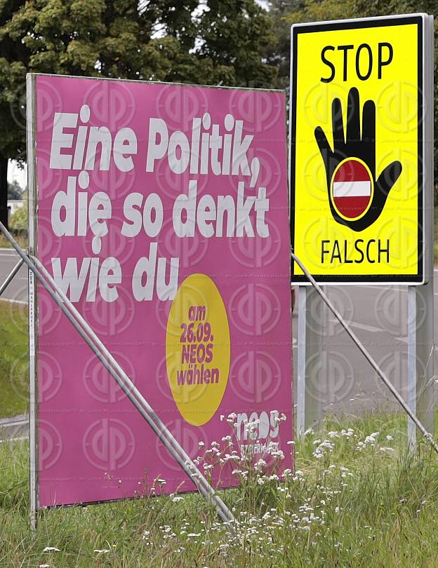 GR-Wahl 2021 Graz - Wahlplakate