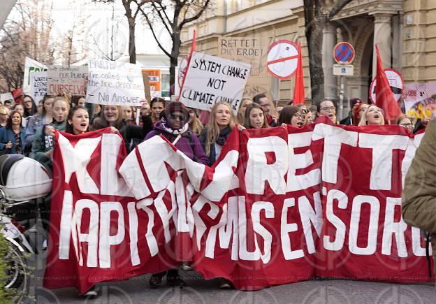 Protestdemo fürs Klima - Graz