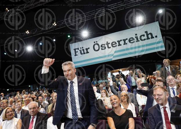 Ao Bundesparteitag der ÖVP in Graz am 14.05.2022