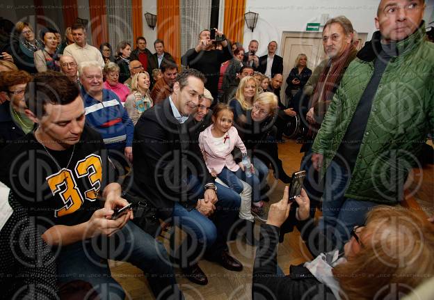 Buergerstammtisch in Spielfeld mit HC Strache