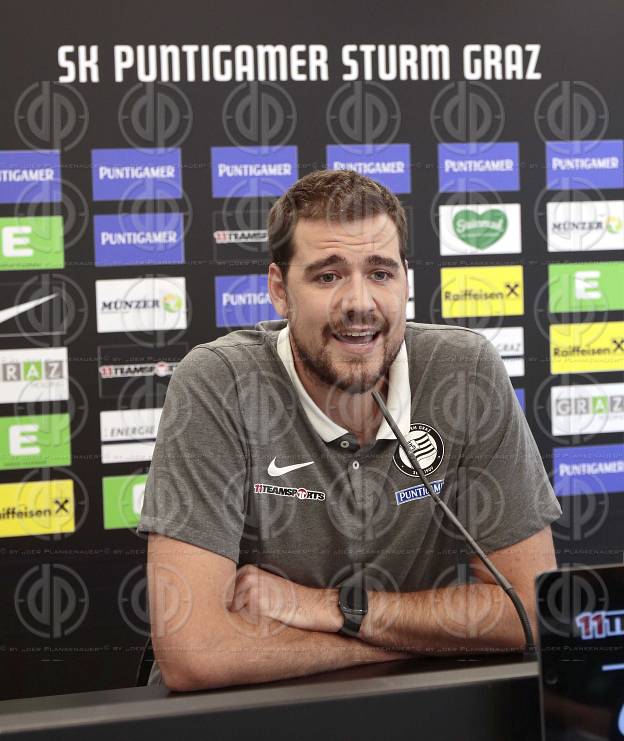 SK Sturm Pressekonferenz am 21.07.2022