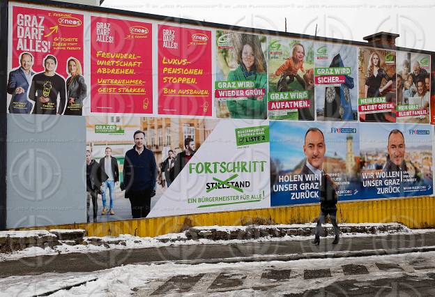 GR-Wahl Graz 2017 - Wahlplakate