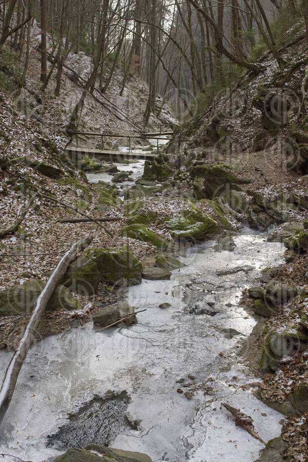 Rettenbachklamm im Winter