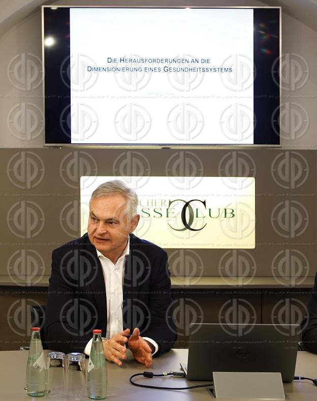 Presseclub-Talk mit Univ.-Prof. Ing. Dr. Gerhard STARK (KAGes)  