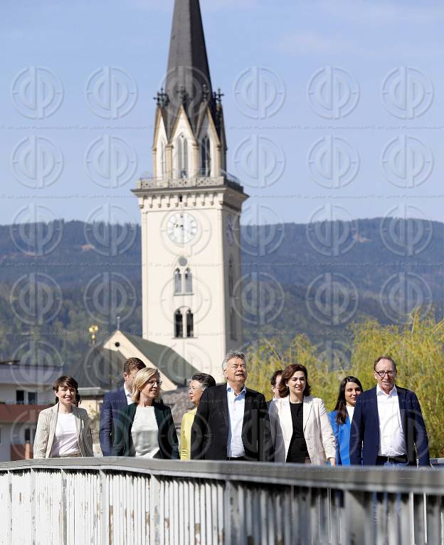 Bundeskongress der Grünen in Villach am 30.04.2022