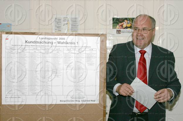 Landtagswahl 2005-Kadidaten wählen