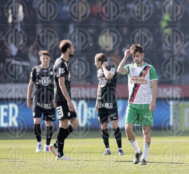 SK Sturm vs. Rapid Wien (2:1) am 17.04.2022