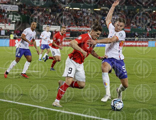 EQ Österreich vs. Belgien (2:3) am 13.10.2023