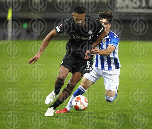 UEL-Gruppe B SK Sturm vs. Real Sociedad (0:1) am 21.10.2021