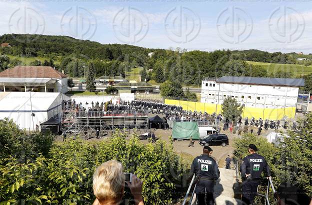 Grenzschutz-Uebung ProBorders in Spielfeld