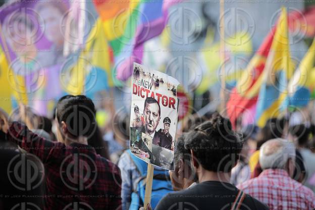 Demo der Kurden in Wien