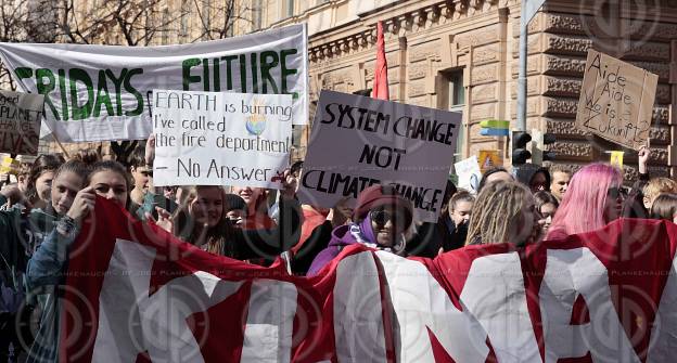 Protestdemo fürs Klima - Graz